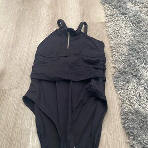 Bleu rod Beatte very cute black one piece with halter top